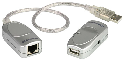 Prolongateur USB 1.0 via RJ45, UCE60, Aten