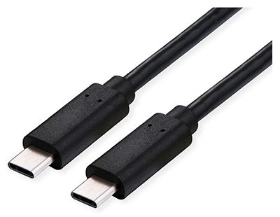 Câble USB4 (Gen 2), C mâle / C mâle, PD (Power Delivery), Emark, 100 W, Roline
