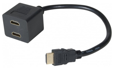 Distributeur HDMI, 2 sorties, TLC