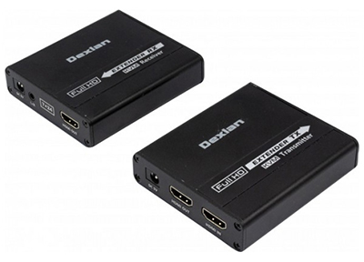 Prolongateur actif HDMI via RJ45, consoles locale et distante, Dexlan