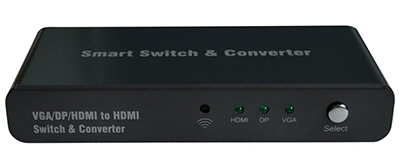 Switch HDMI, DisplayPort et VGA vers HDMI, 4K2K, Roline
