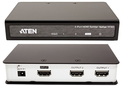 Distributeur HDMI, 2 ou 4 sorties, 4K, VS182A, VS184A, Aten
