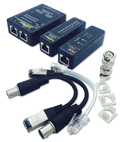Testeur de câble RJ45, BNC, multi-réseau, Value