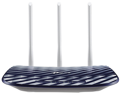 Routeur Wifi ac, 733 Mbit/s, 3 antennes, et switch Ethernet RJ45 10/100, Archer C20, TP-Link