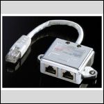 Doubleur RJ45 (Ethernet + Ethernet)