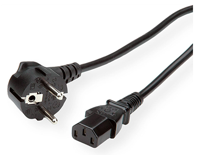Adaptateur coudé C13 - C14 - Cable alimentation - secteur