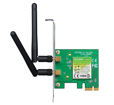 Carte Wifi 300 Mbit/s, PCI-Express et Low Profile, TL-WN881ND, TP-Link
