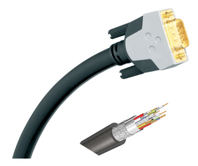 Câble VGA, HDDB15, Innovation, Real Cable