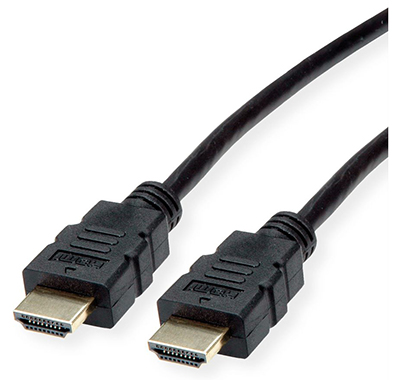 Câble HDMI, High speed, canal Ethernet (1.4), ultra-flexible (gaine TPE), Roline