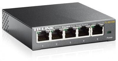 Switch Ethernet RJ45 Gigabit 10/100/1000, administrable, IGMP, TL-SG105E,  TL-SG108E