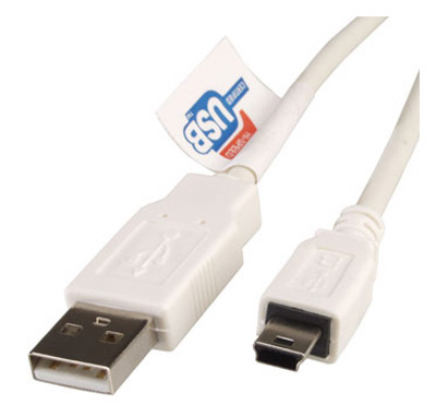 Câble USB 2.0, A / Mini B 5 broches, premier prix, Value