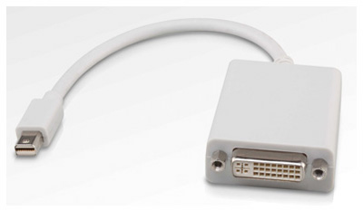 Adaptateur Mini-DisplayPort mâle vers DVI-D femelle, Dual Link, Roline