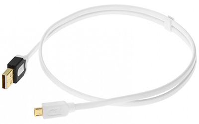 Câble USB 2.0, A / Micro B, plat, iPlug, Real Cable
