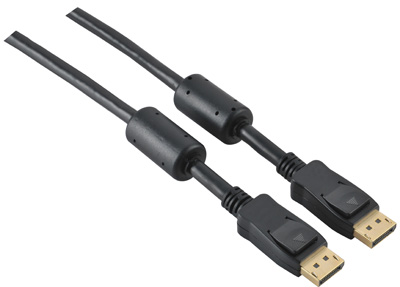 Câble DisplayPort, 1.2, fiches dorées, ferrite, TLC