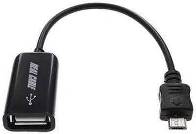 Adaptateur USB 2.0, Micro B mâle / A femelle, OTG, souple, Real Cable