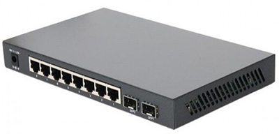 Switch Ethernet RJ45 Gigabit 10/100/1000 + 2 x SFP (mini-GBIC), PoE,  administrable, TL-SG2210P