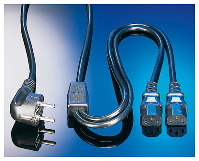 Cordon d'alimentation pour Hi-Fi, EU Schuko / IEC C15 ou C13, Master,  Chambord